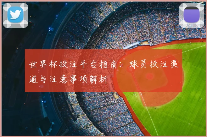 世界杯投注平台指南：球员投注渠道与注意事项解析